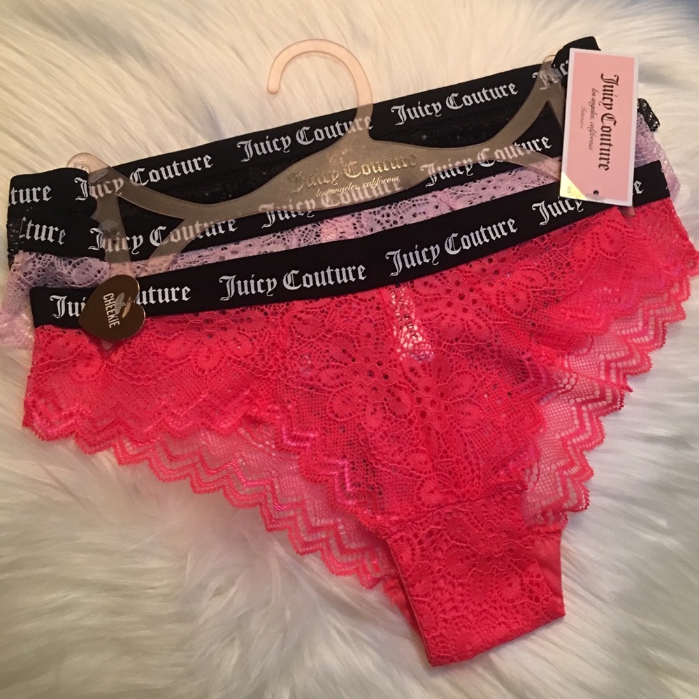 🍡💕JUICY COUTURE® Lace Cheekie Underwear🍡💕 *FIRM*